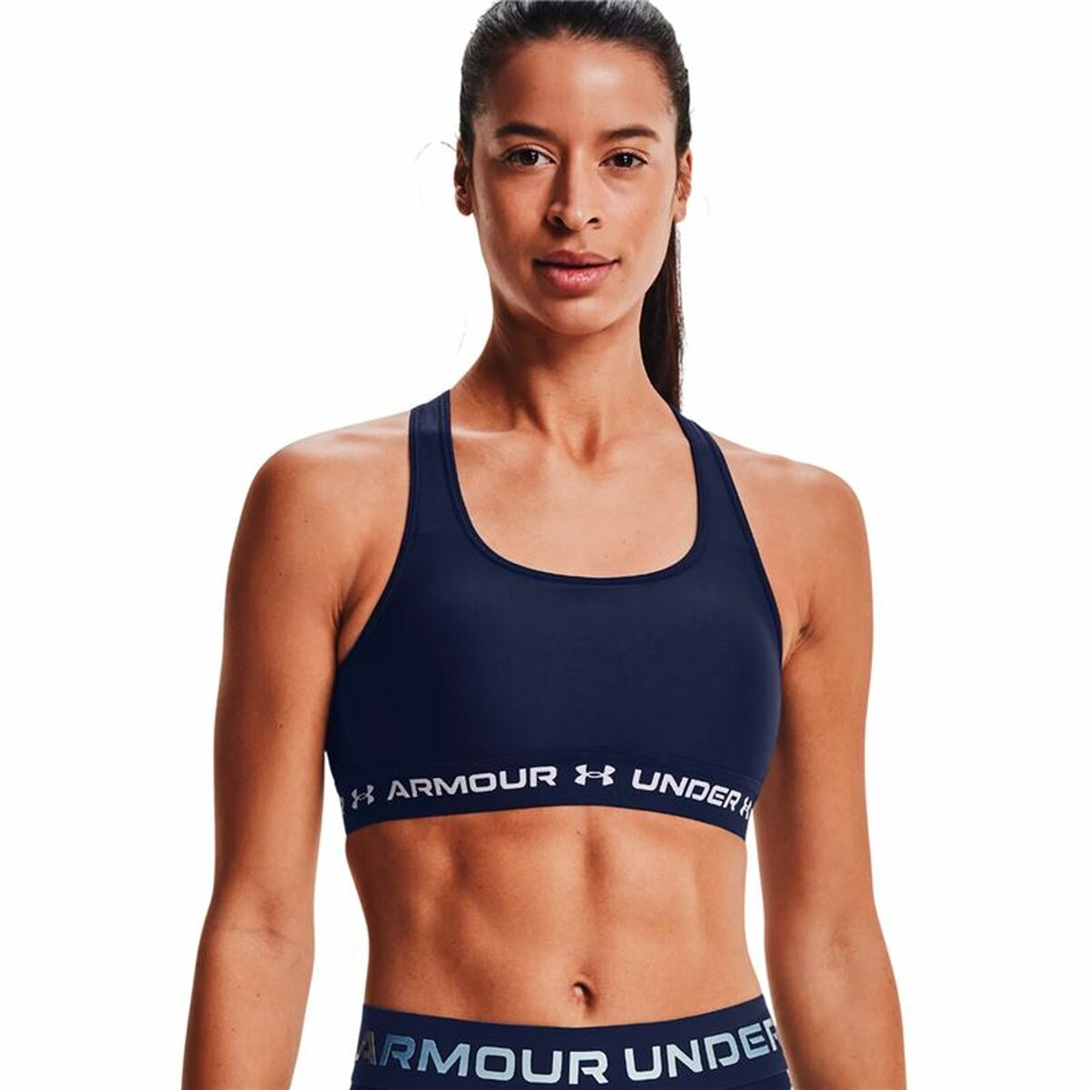 Sports Bra Under Armour Navy Blue