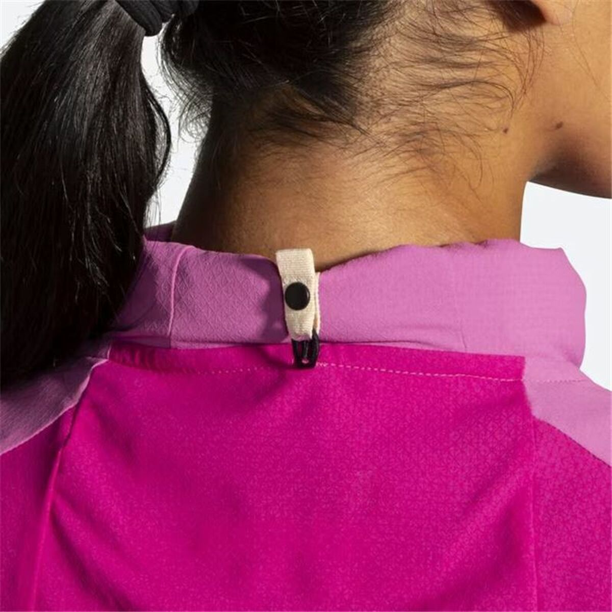 Brooks Dames Sportjas Canopy Frosted Dark pink (XS-S-M)