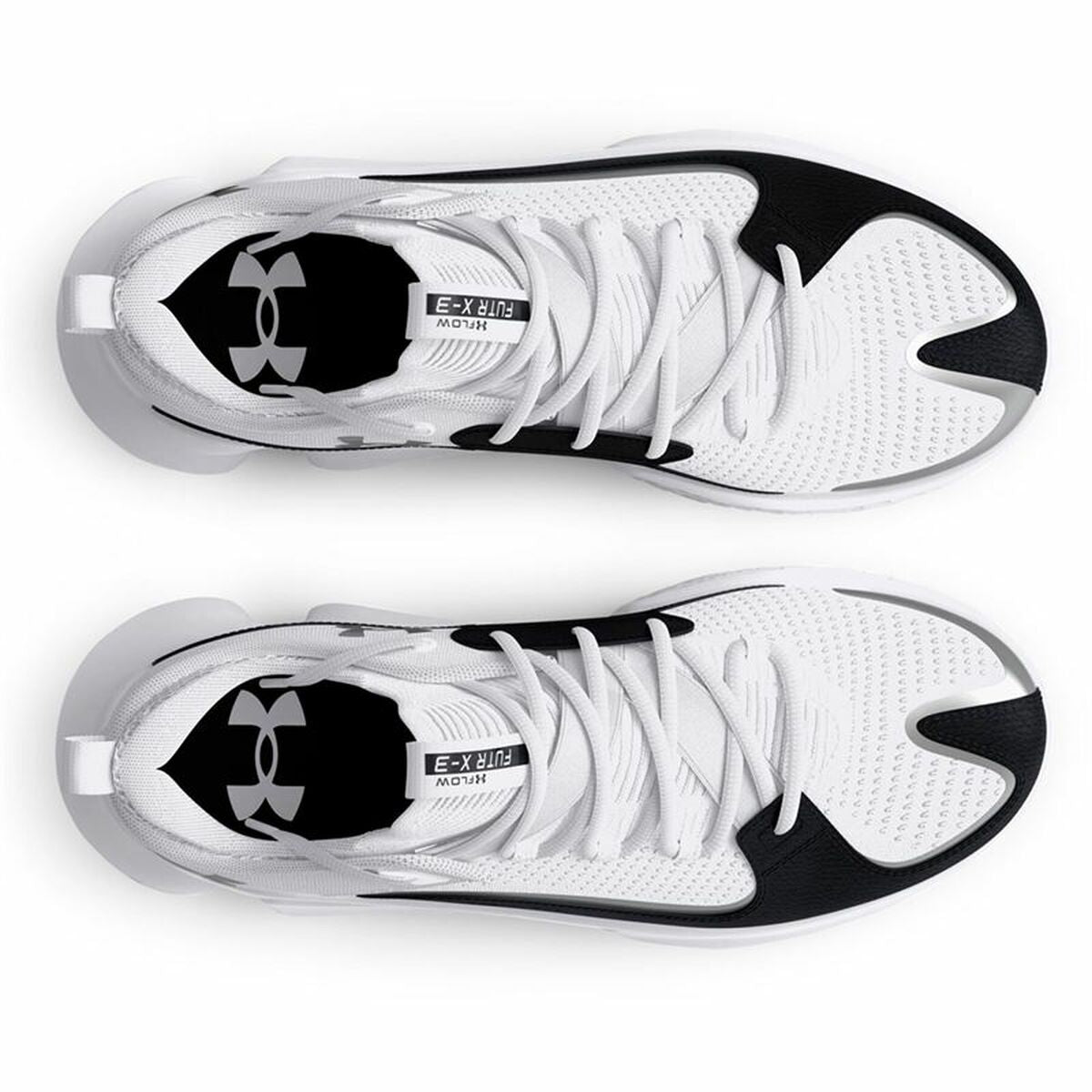 Basketball Shoes for Adults Under Armour Flow Futr X White-6