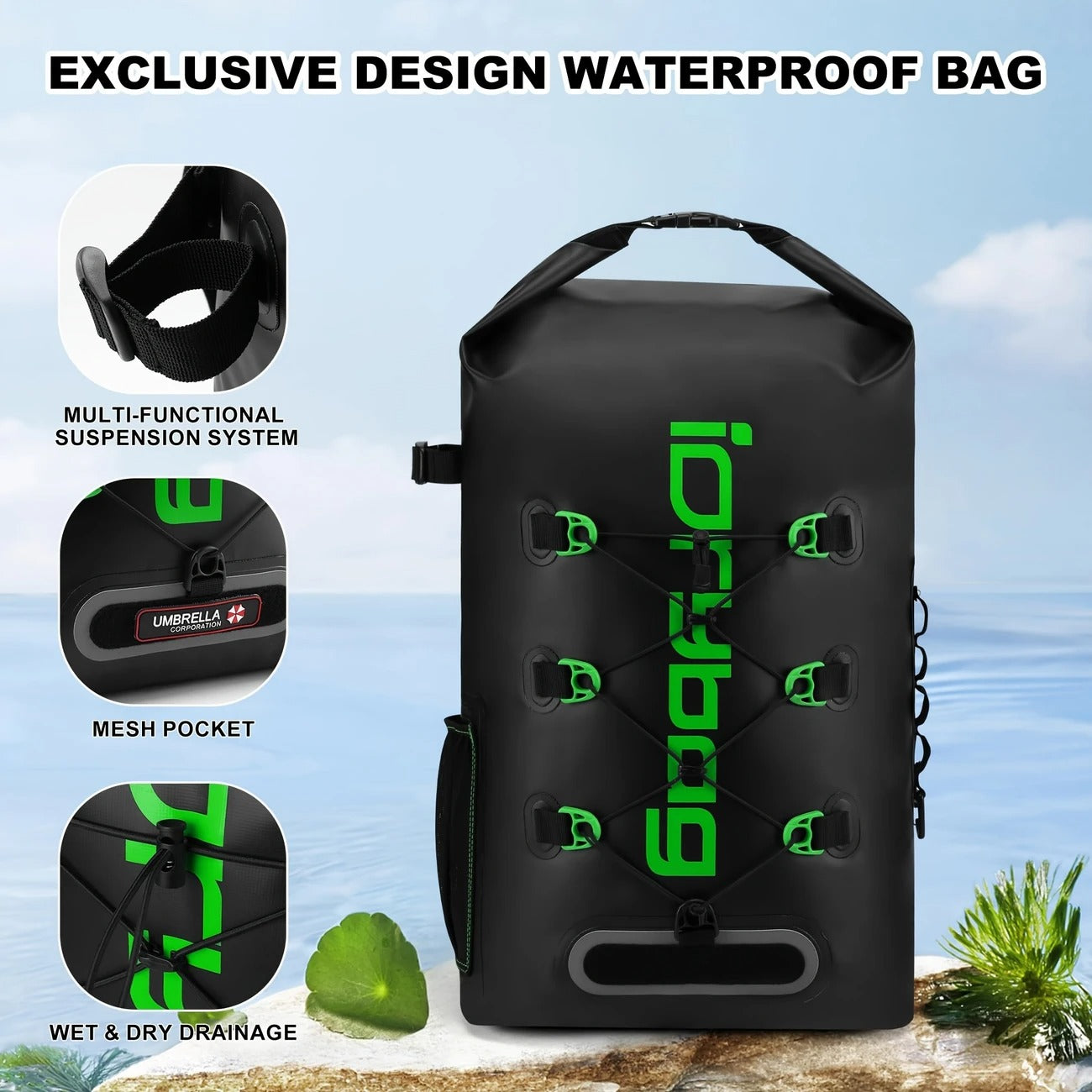 Dry Bag Waterproof Roll Top Sack-3