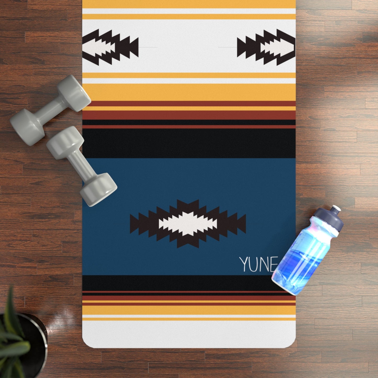 Natural Rubber Yoga Mat – 3mm Eco-Friendly, Non-Slip Mat for Hot Yoga, Pilates & Daily Practice | Nelson | Yune Yoga