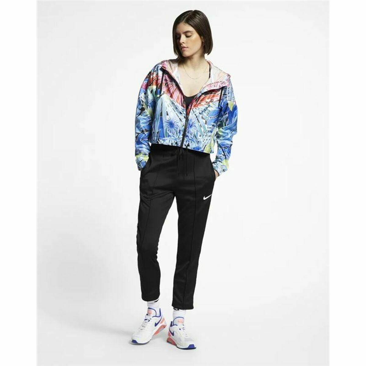Nike Women's Sports Jacket Nike Sportswear Blue - Dames sportjas (M)