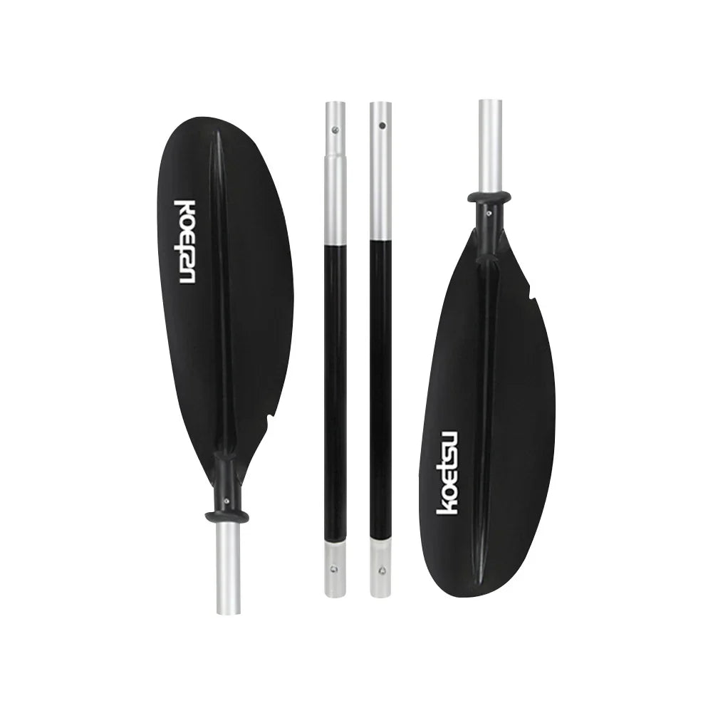 4-Piece Aluminum Adjustable Kayak Paddle-0