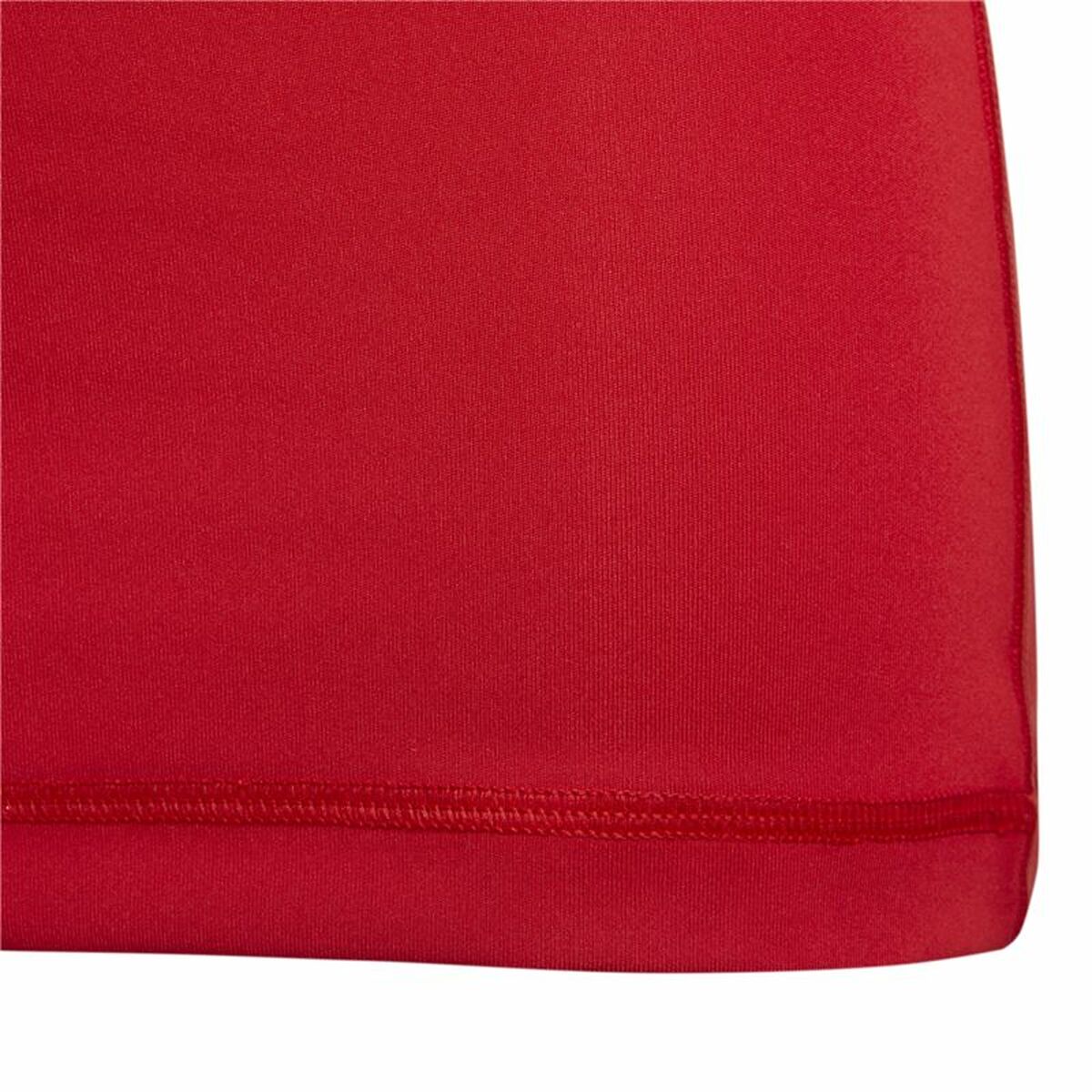 Children's Short Sleeved Football Shirt Adidas Techfit Top Red (7-8 jaar)
