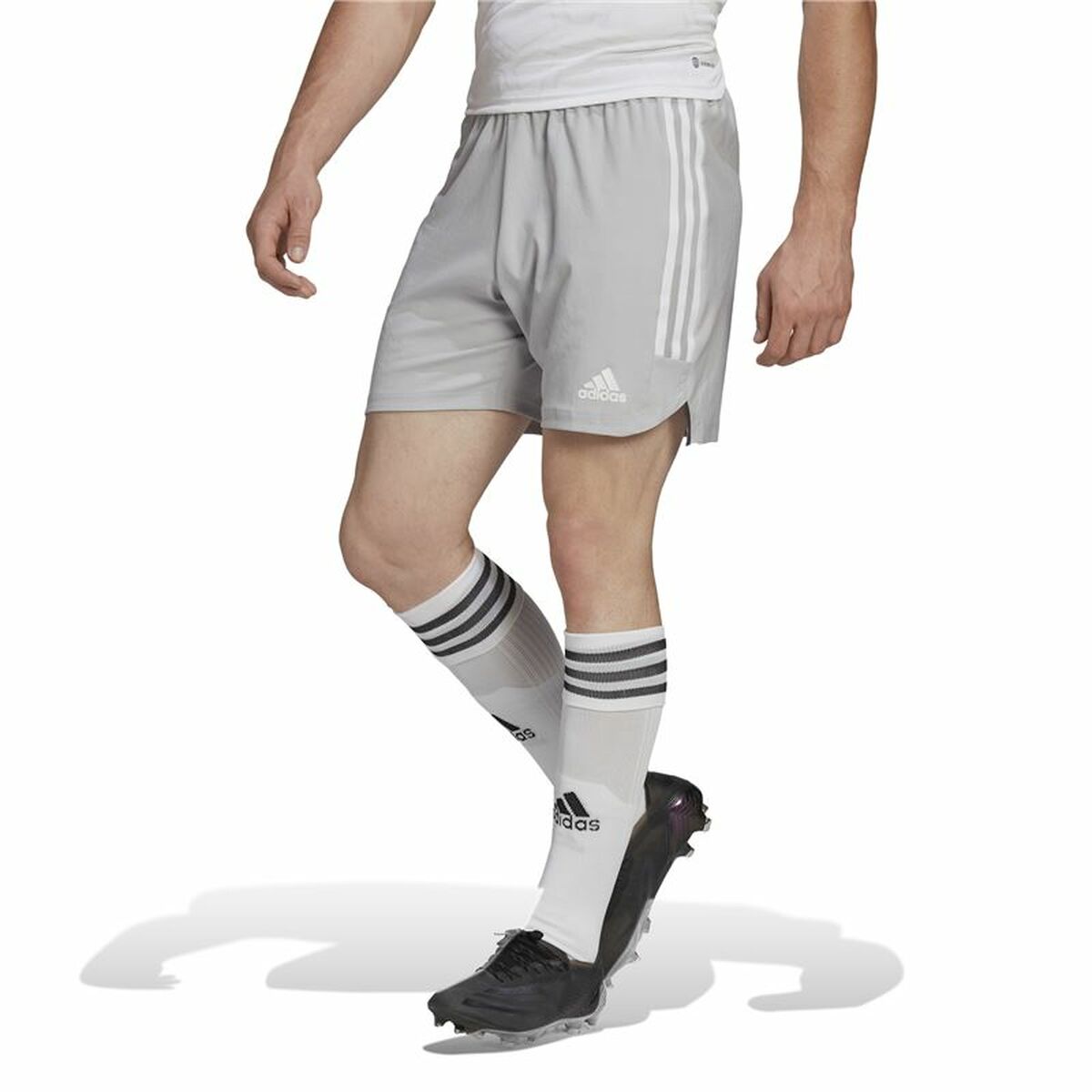 Football Training Trousers for Adults Adidas Con22 Md Grey-8