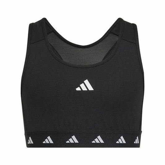 Kinder Sportbeha/-BH Adidas TechFit Power Black