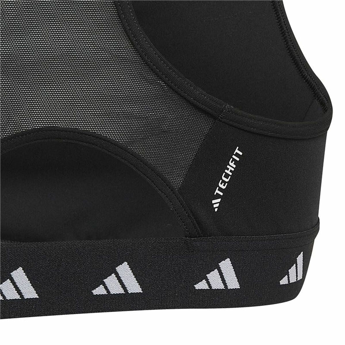 Kinder Sportbeha/-BH Adidas TechFit Power Black