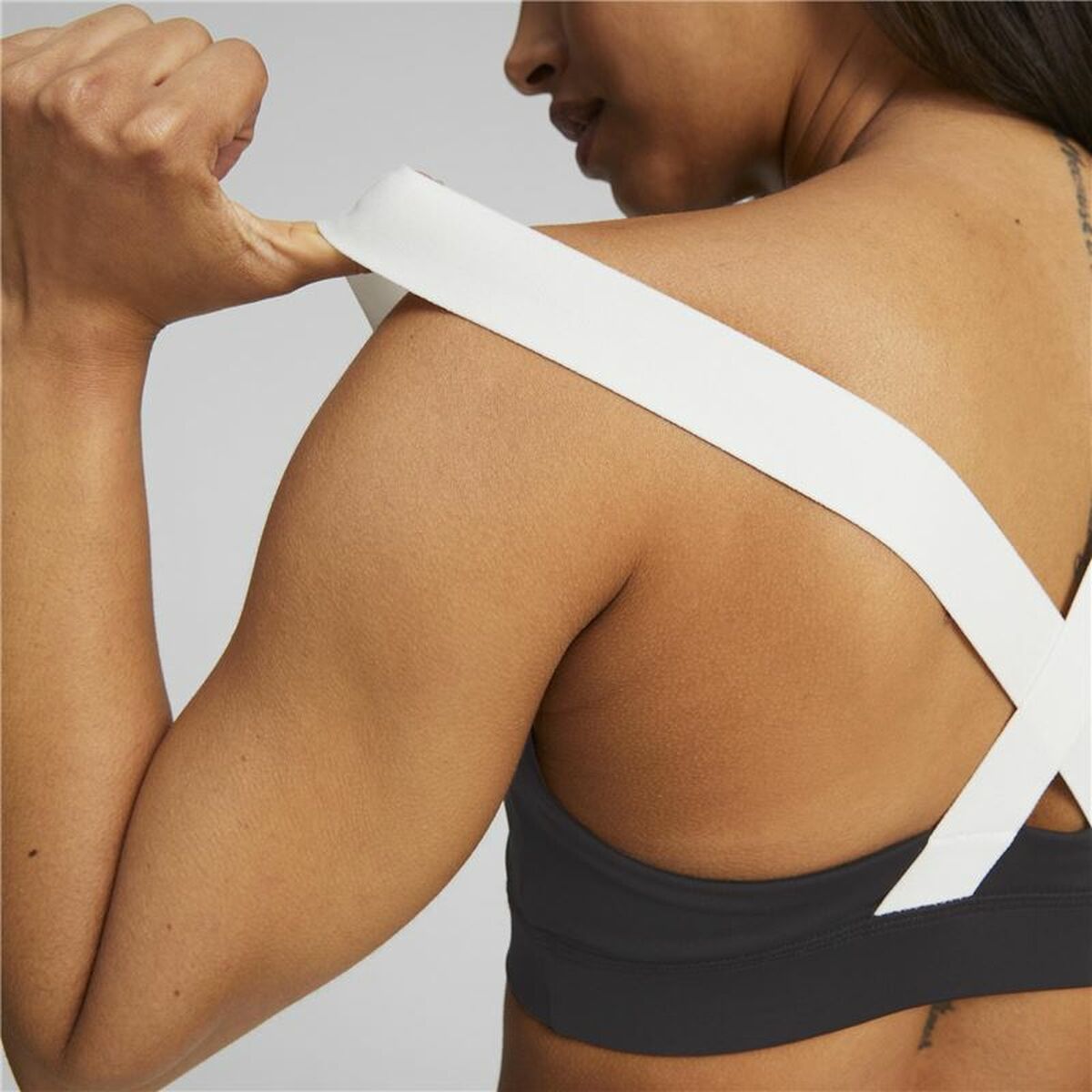 Sports Beha/BH Puma Black White Multicolour