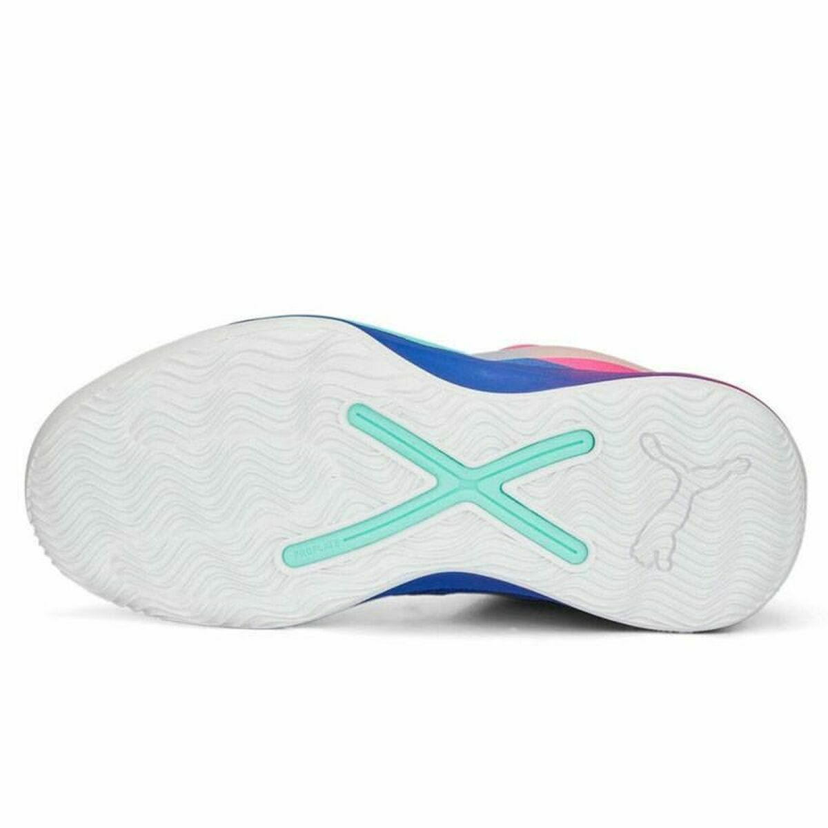 Puma Rise Pink Blue - Basketbalschoenen voor volwassenen