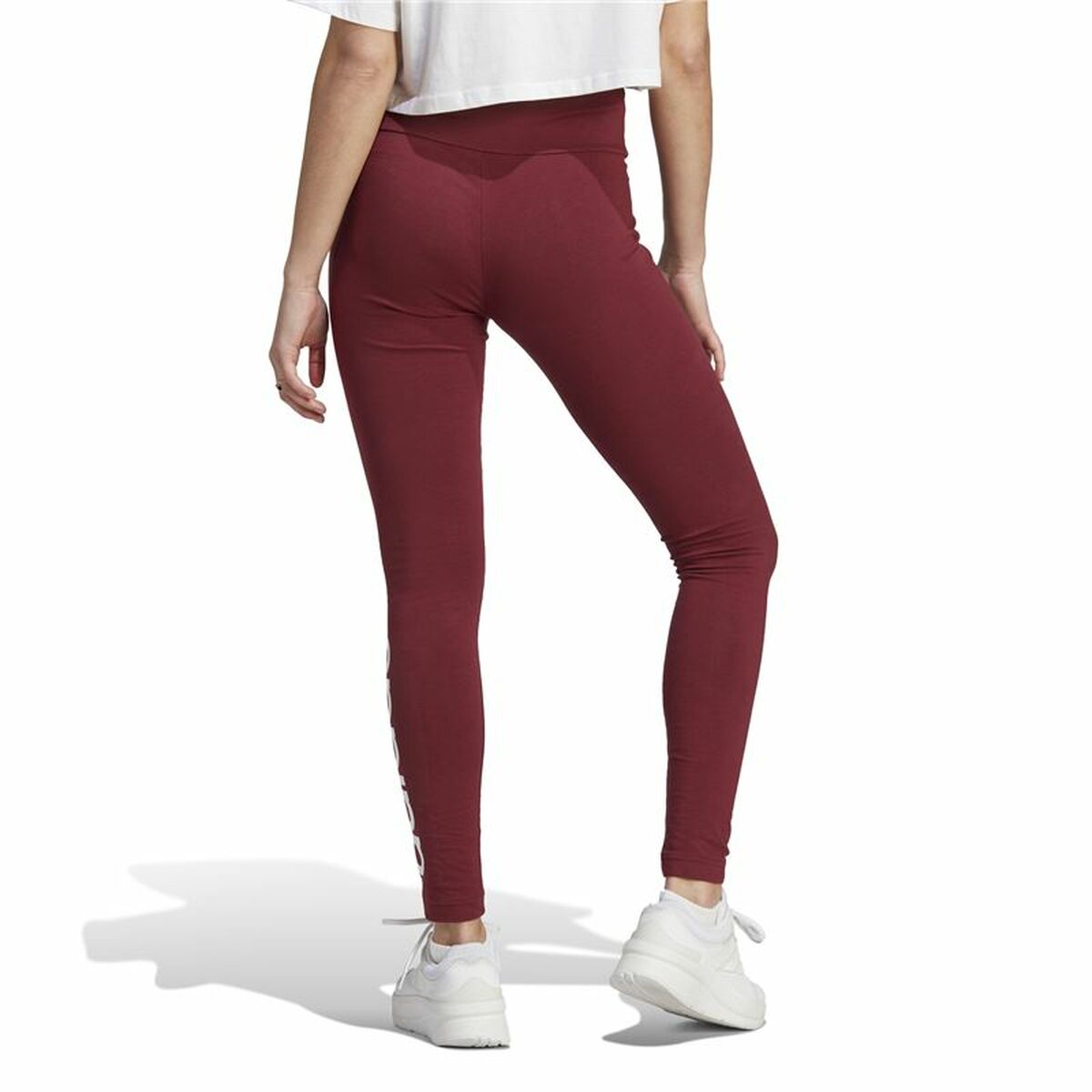 Sport leggings for Women Adidas Maroon-6