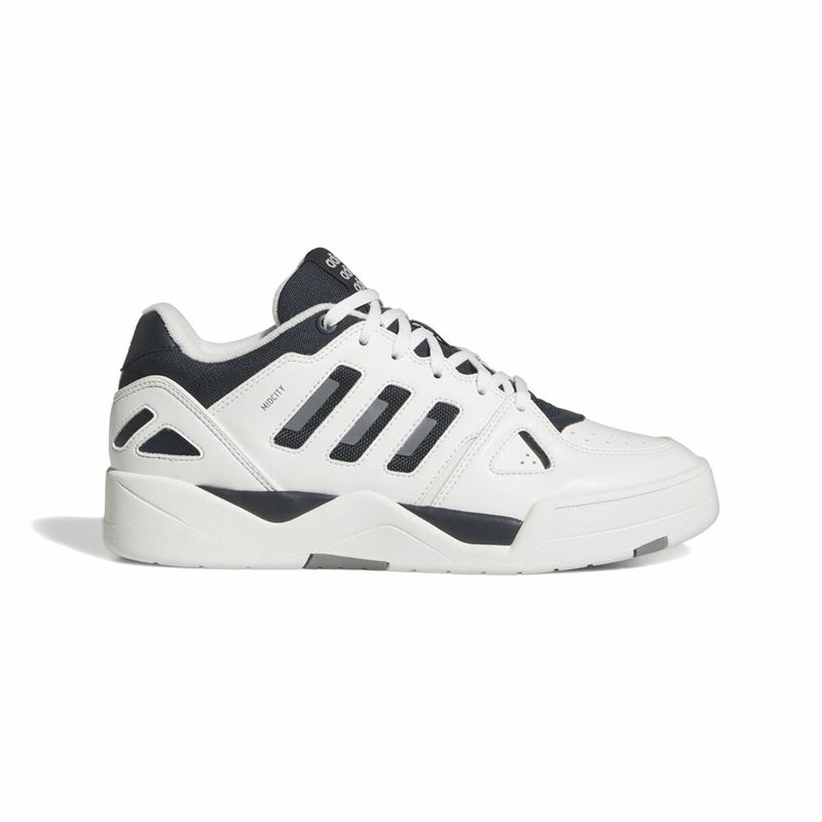 Adidas Midcity Low White - Heren Basketbalschoenen