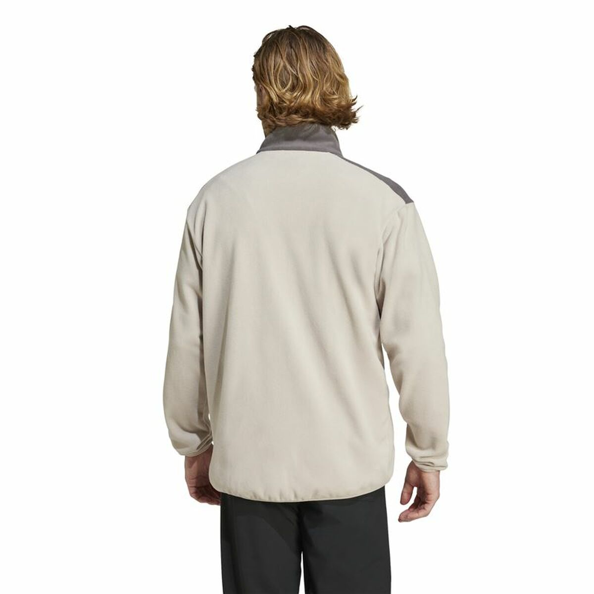 Fleece Lining Adidas Terrex Multi Full Zip Fleece Beige Men