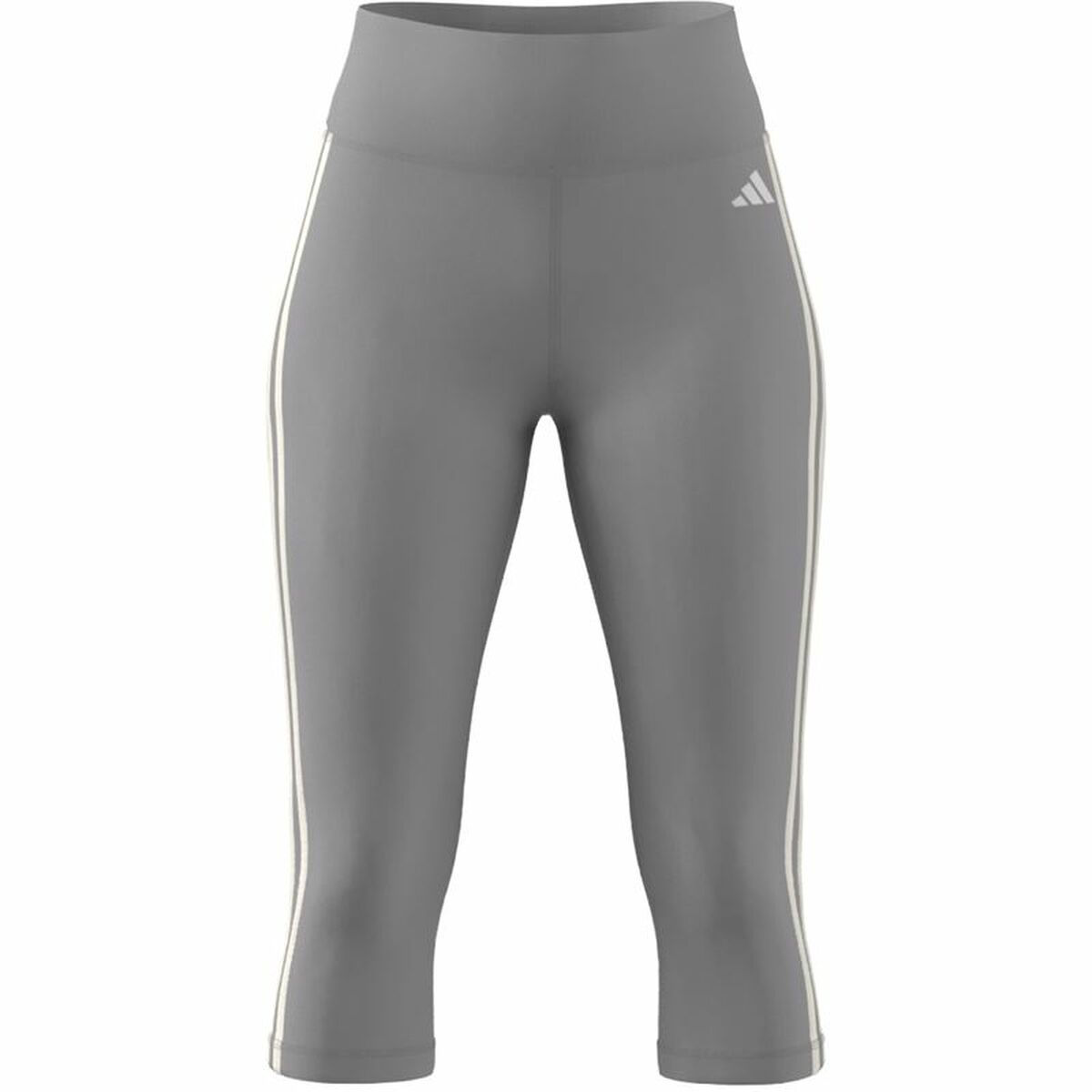 Sport leggings for Women Adidas Train Essentials 3S 3/4 Grey