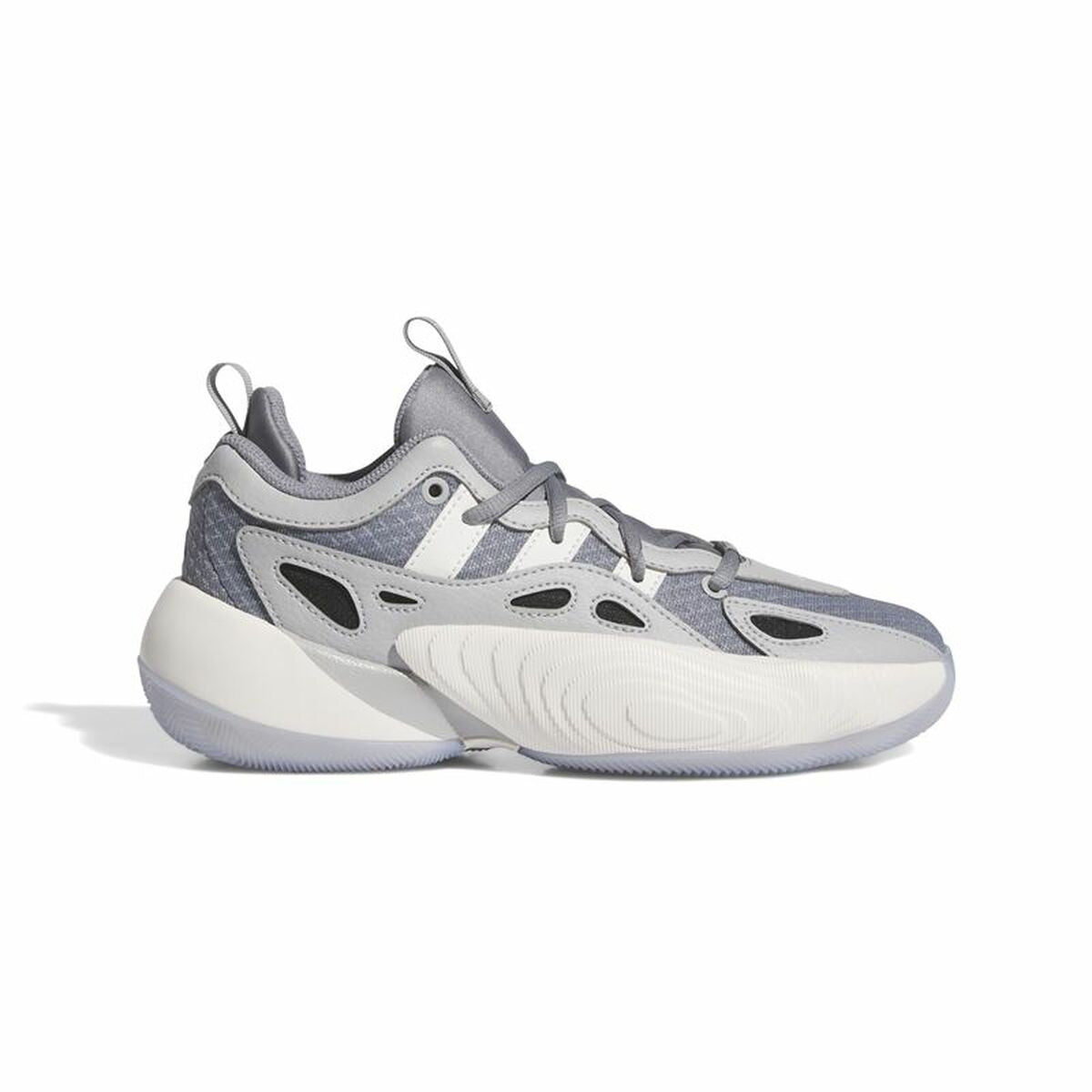 Adidas Trae Unlimited White Grey - Basketbalschoenen voor kinderen