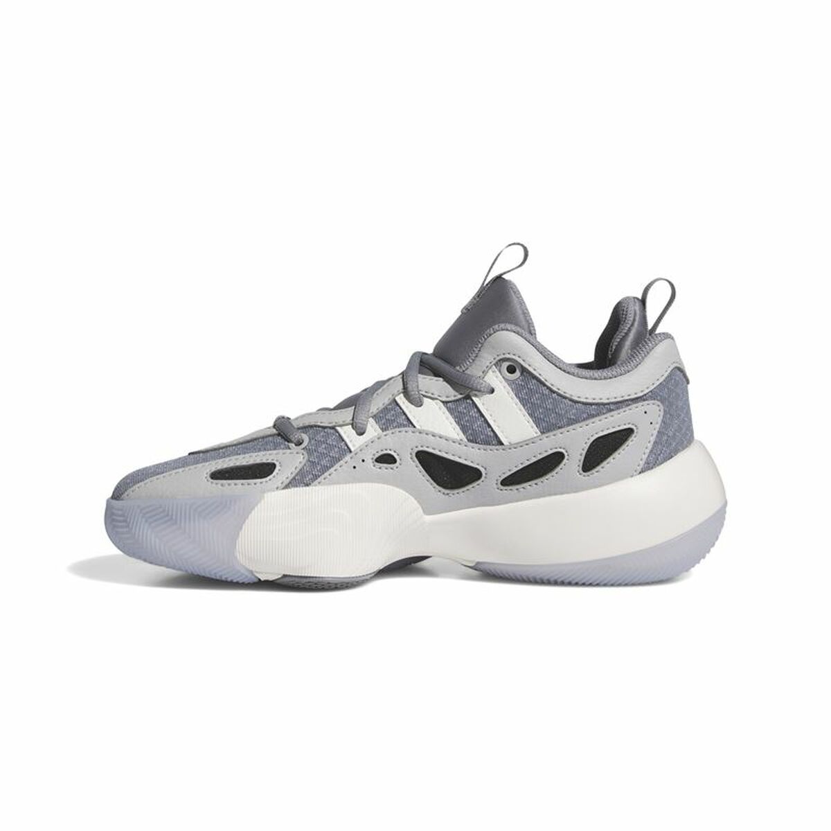 Adidas Trae Unlimited White Grey - Basketbalschoenen voor kinderen
