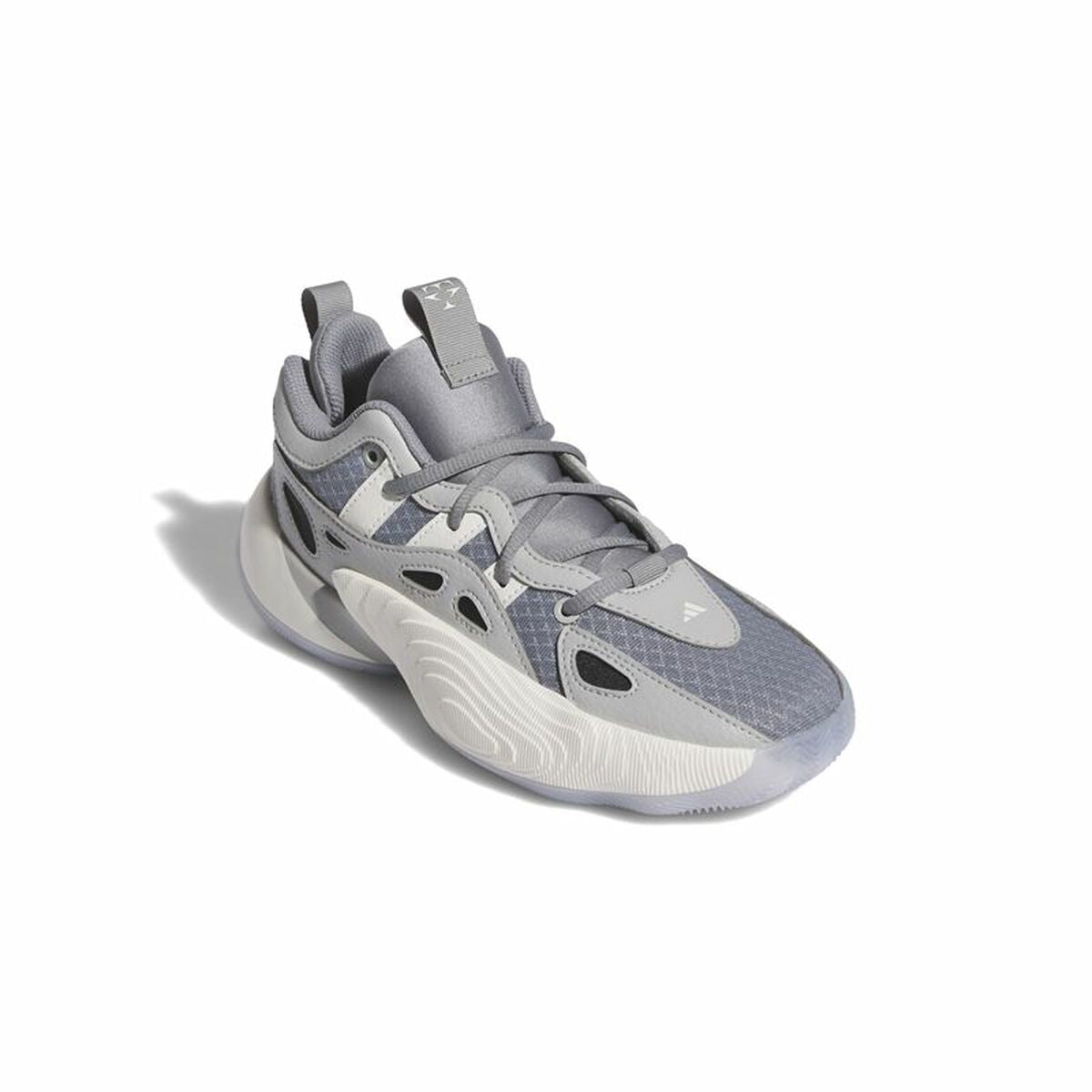 Adidas Trae Unlimited White Grey - Basketbalschoenen voor kinderen
