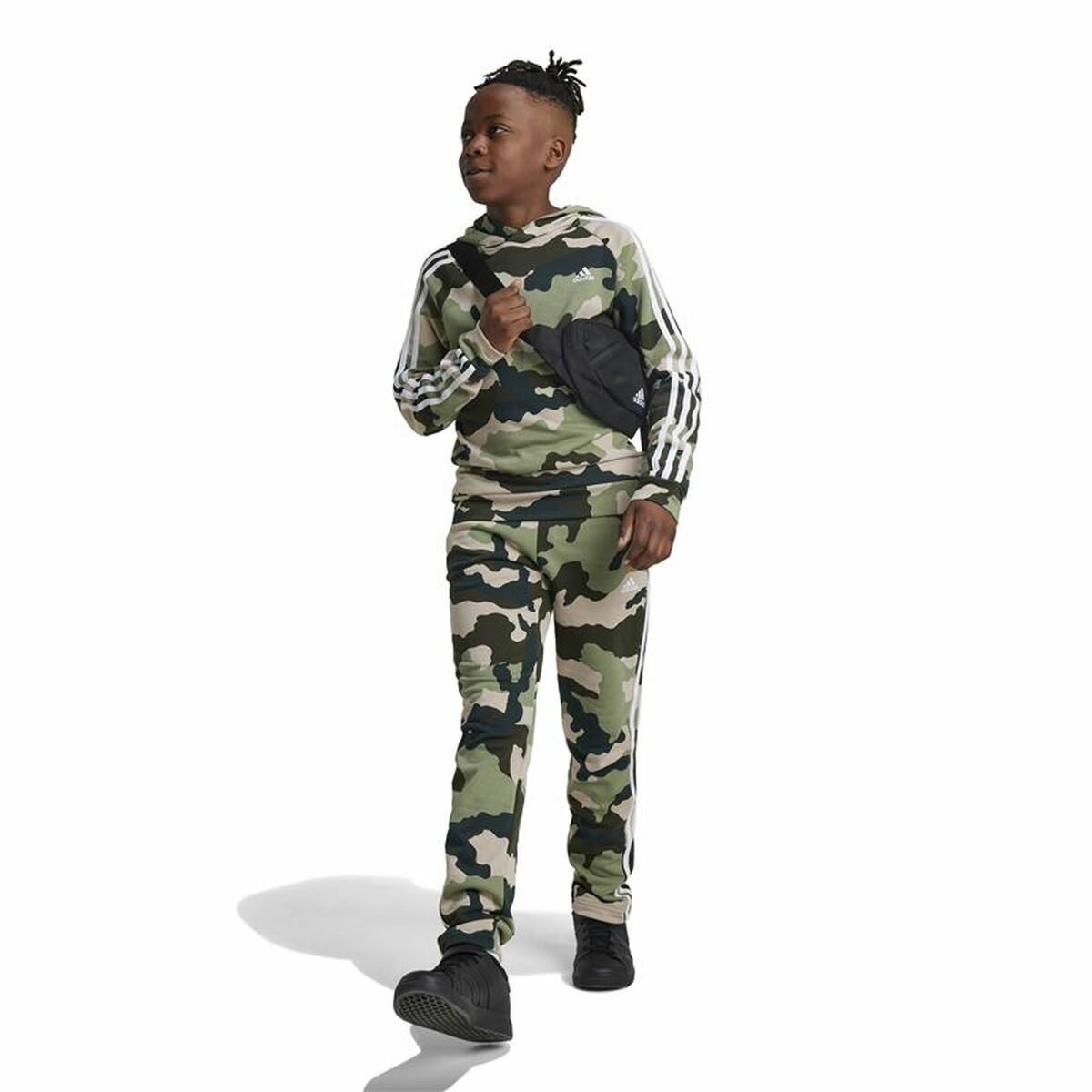 Long Sports Trousers Adidas Essentials Camouflage Unisex