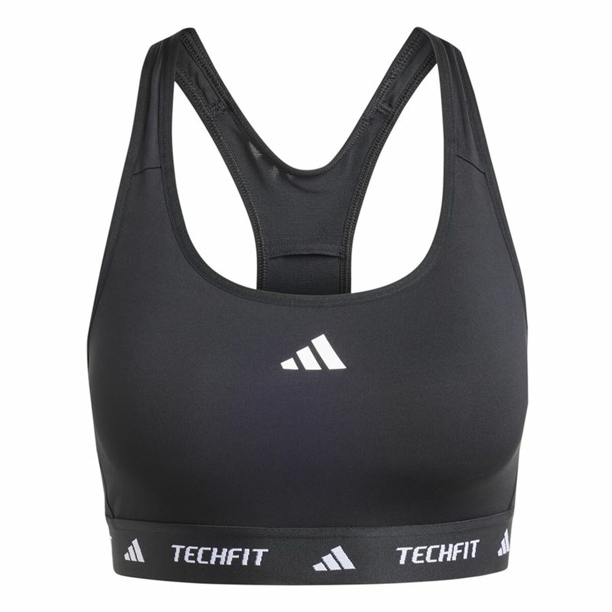 Sports Bra Adidas Techfit Medium Black XS-0