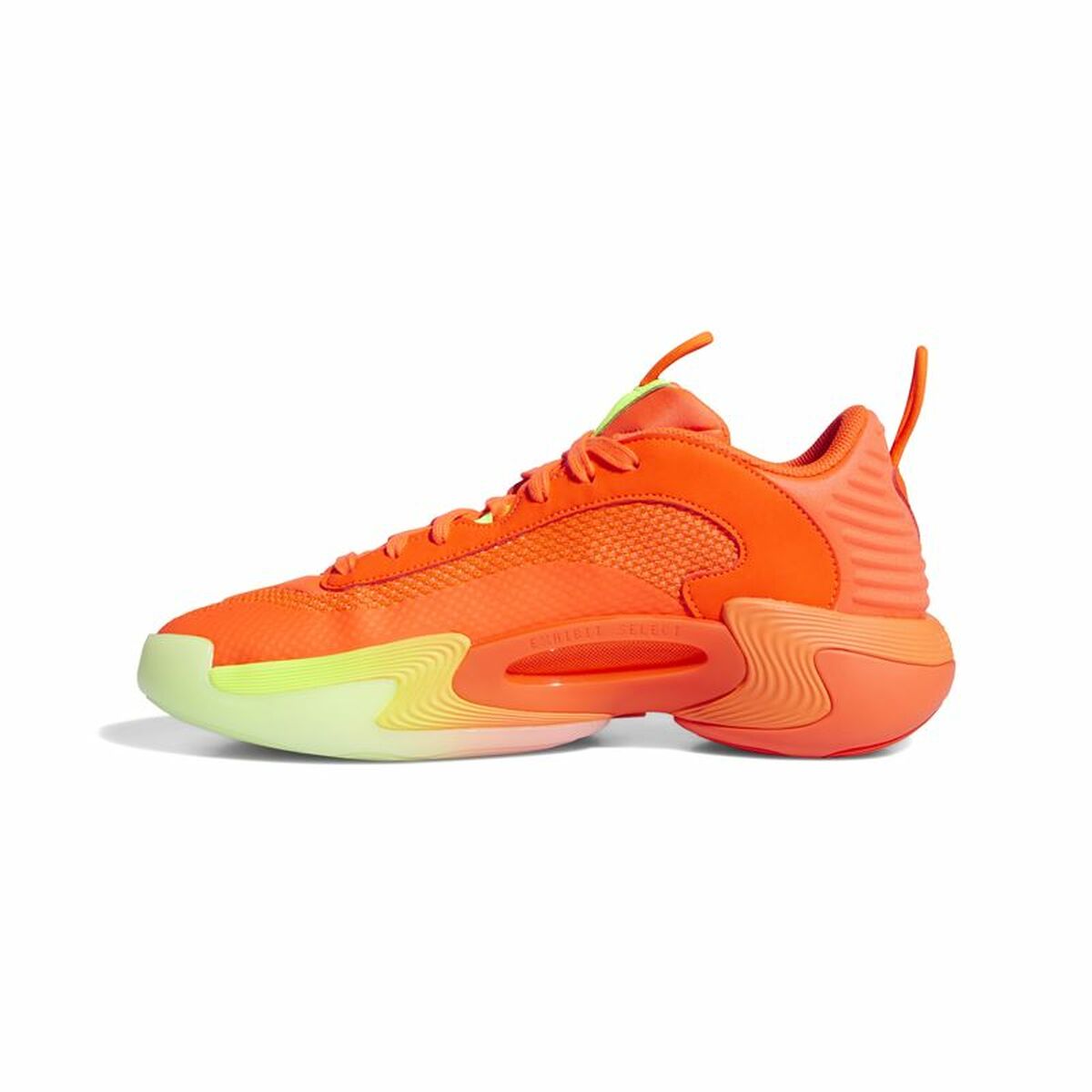 Basketball Shoes for Adults Adidas Exhibit Select Mid Orange-6