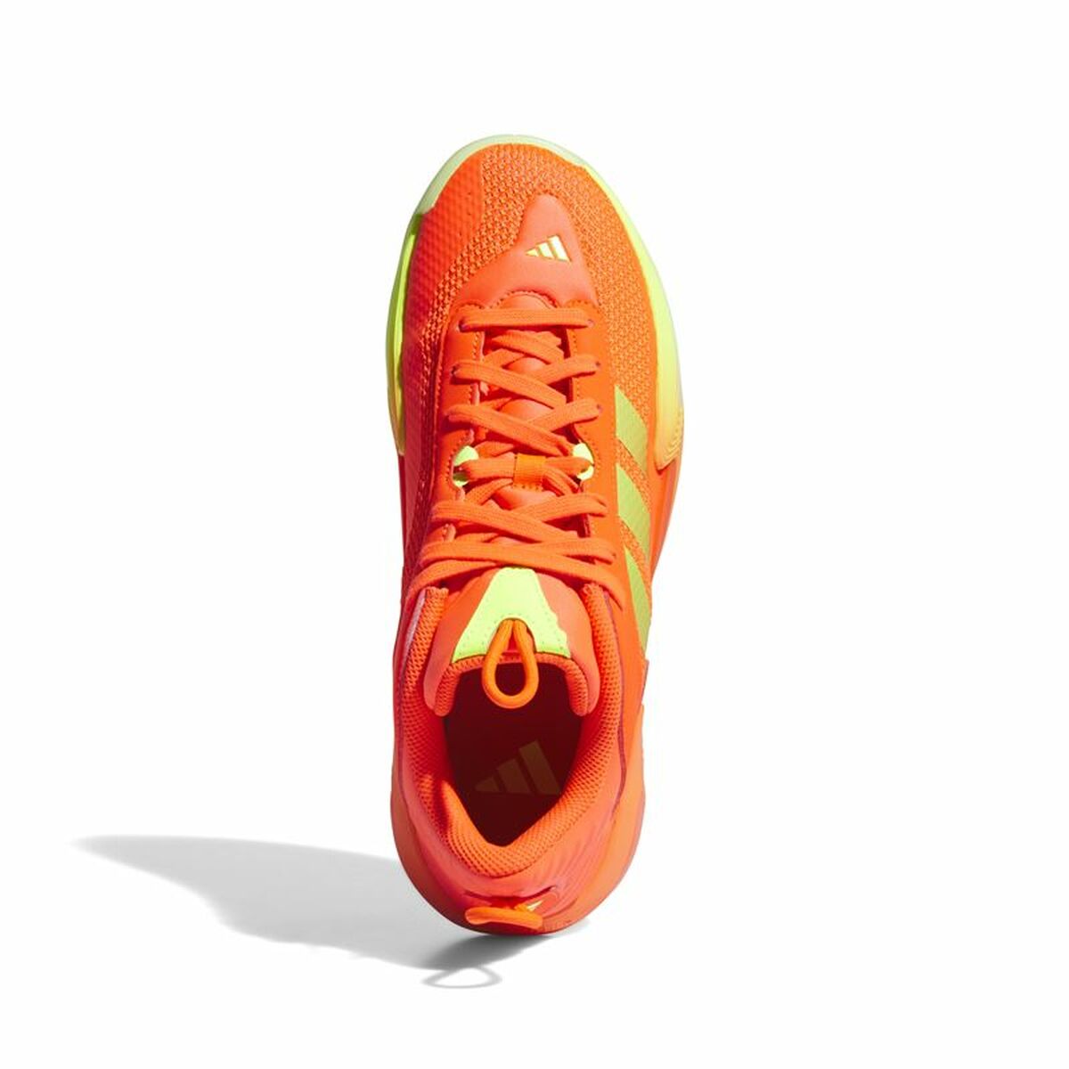 Basketball Shoes for Adults Adidas Exhibit Select Mid Orange-4