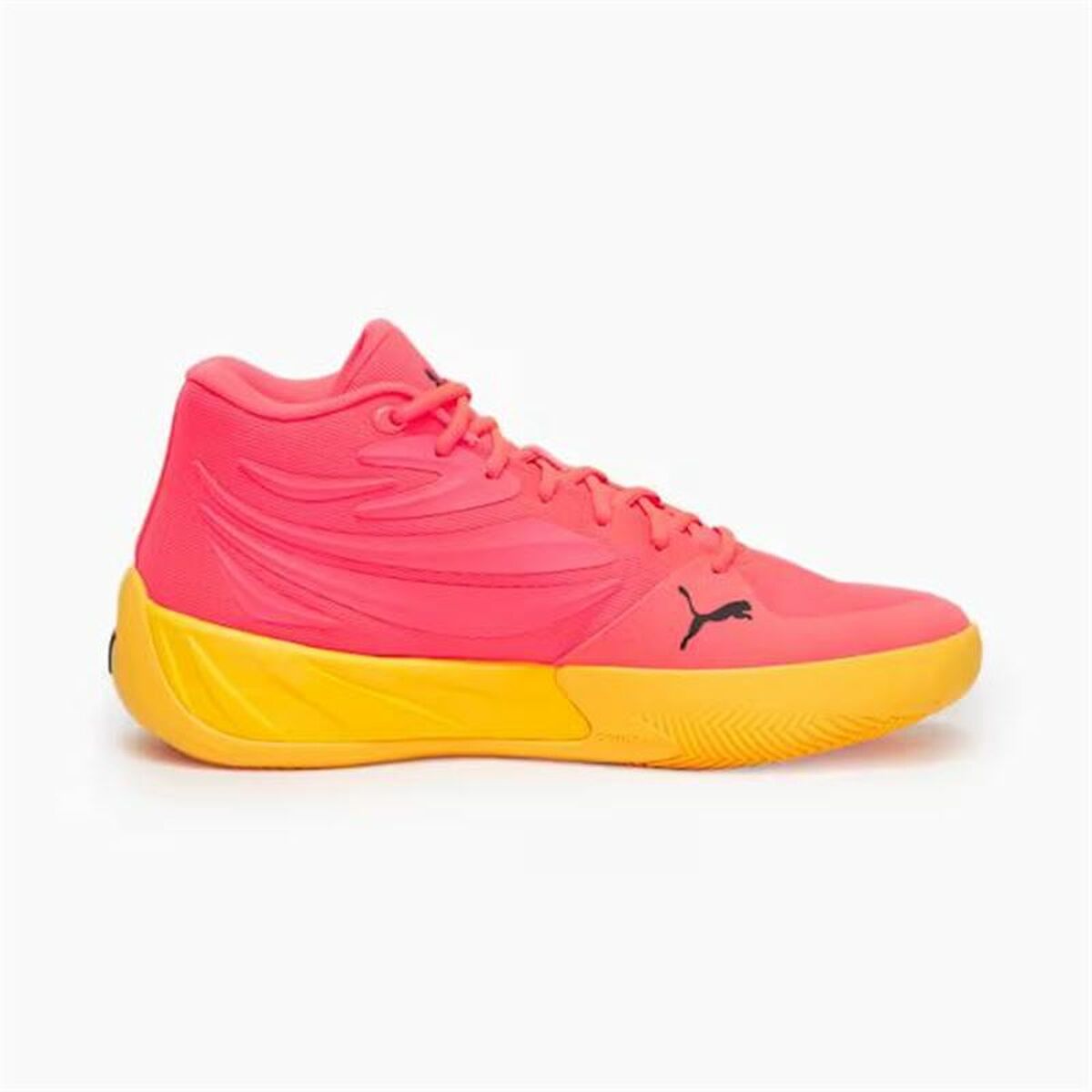 Basketball Shoes for Adults Puma Court Pro Yellow-6