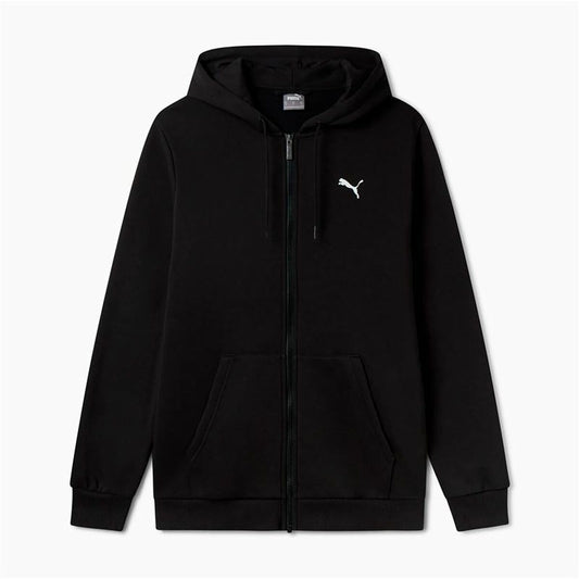 Men’s Hoodie Puma Essentials+ Graphic Hoodie Fz Black