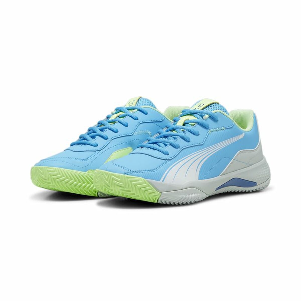 Adult's Padel Trainers Puma Nova Smash Blue Light Blue-5