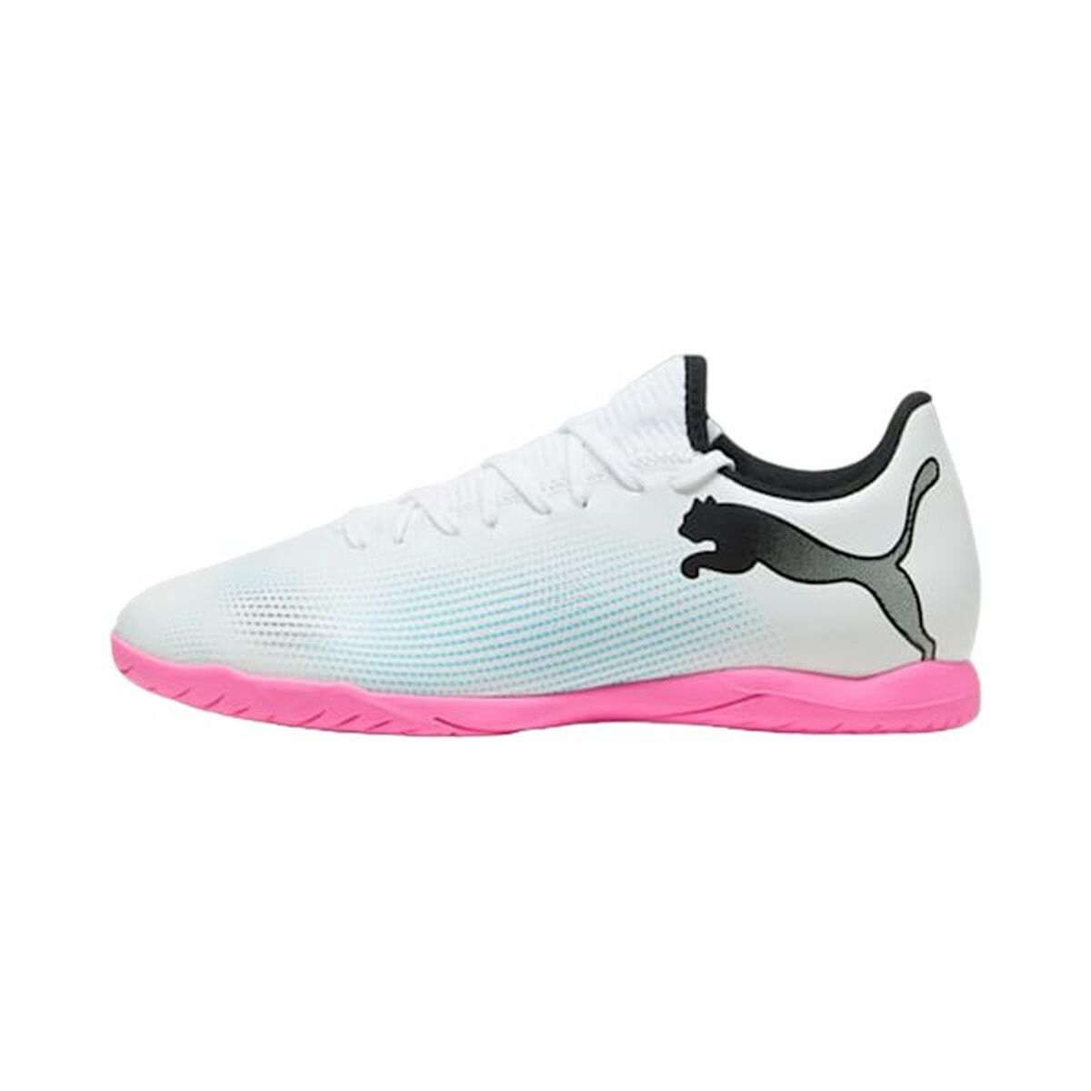 Puma Future 7 Play White - Heren Zaalvoetbalschoenen