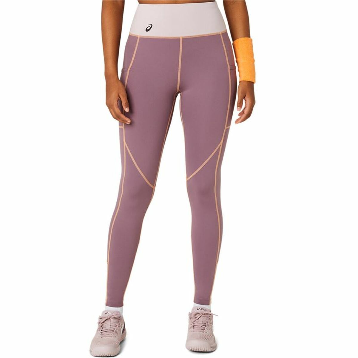 Dames Sportlegging Asics Pink