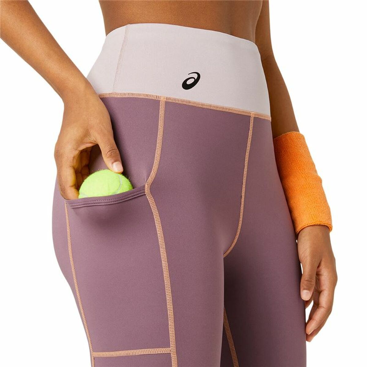 Dames Sportlegging Asics Pink