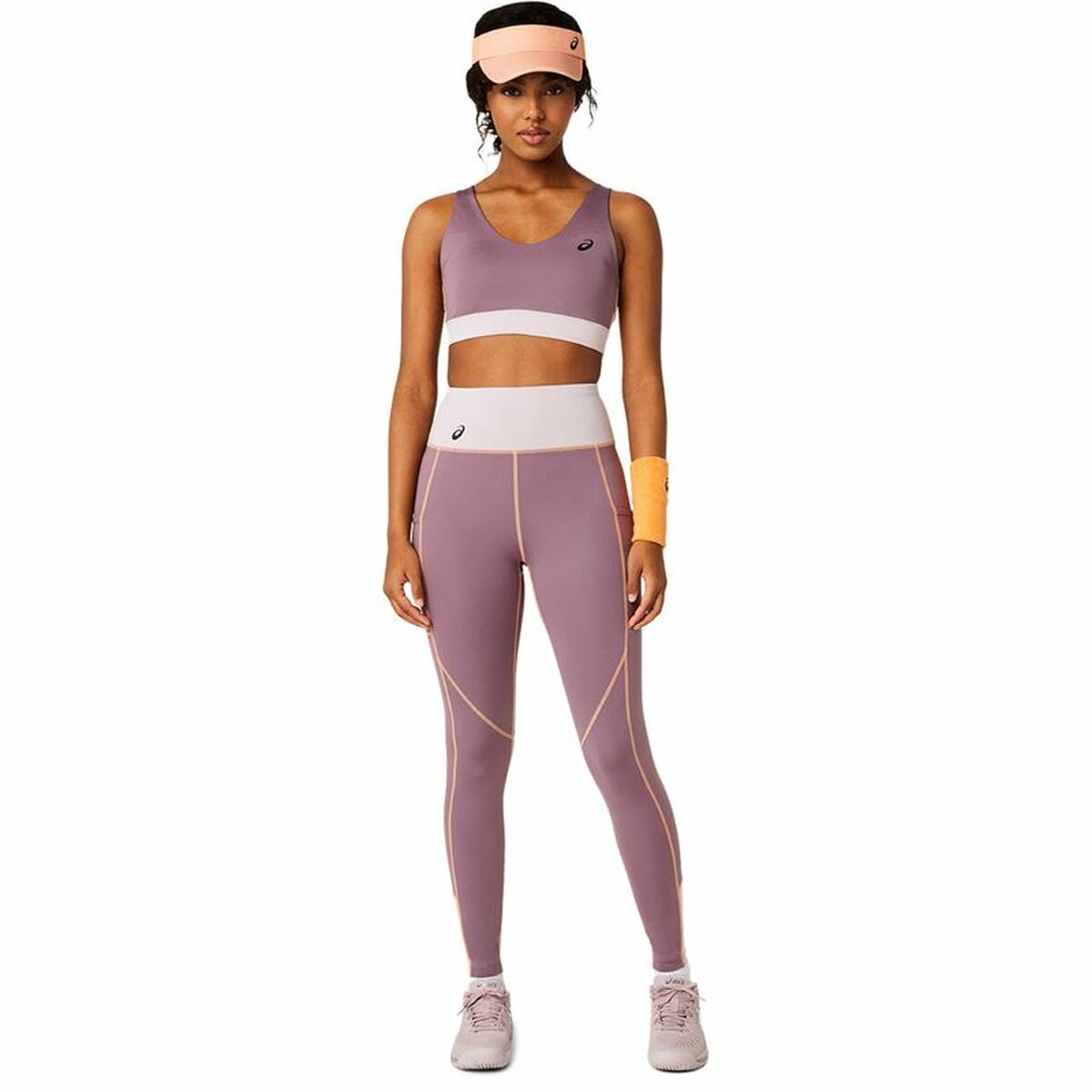 Dames Sportlegging Asics Pink