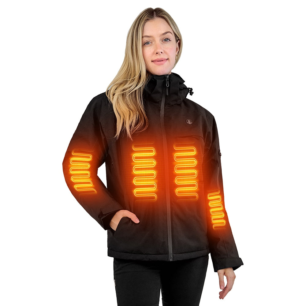 ANTARCTICA GEAR Heated Jacket - Verwarmbare Ski-jas voor dames en heren
