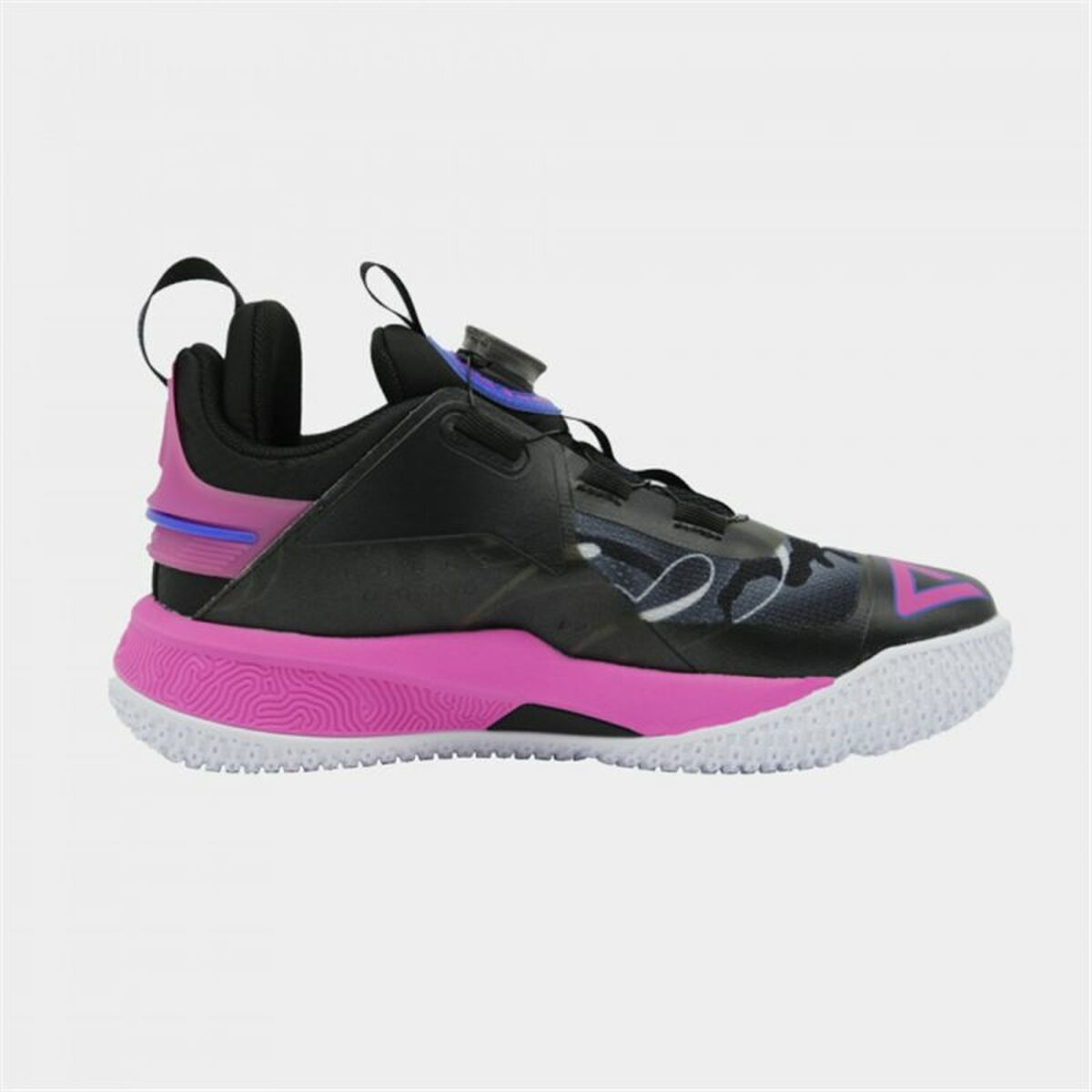 Peak Flash Kid Black - Basketbalschoenen voor kinderen