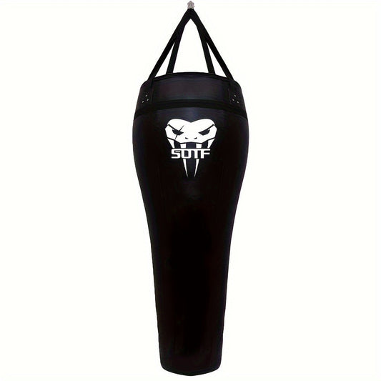 Muay Thai Hanging Sandbag Faux Leather-0