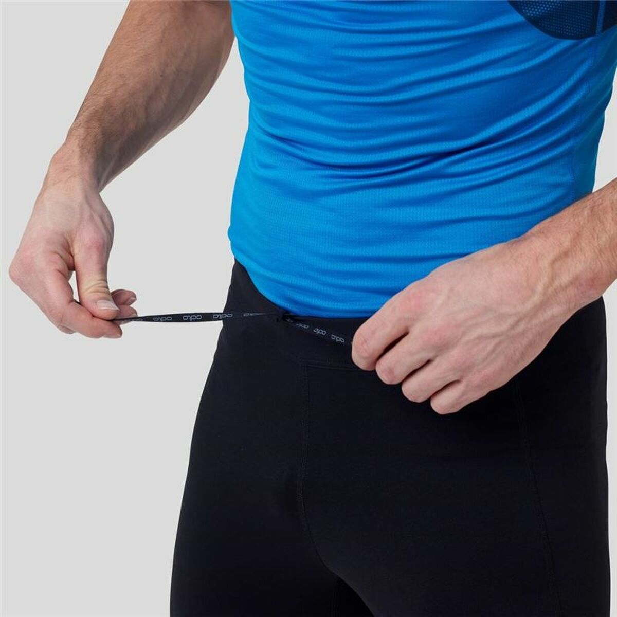 Odlo Heren 3/4 Sportlegging Essential Black