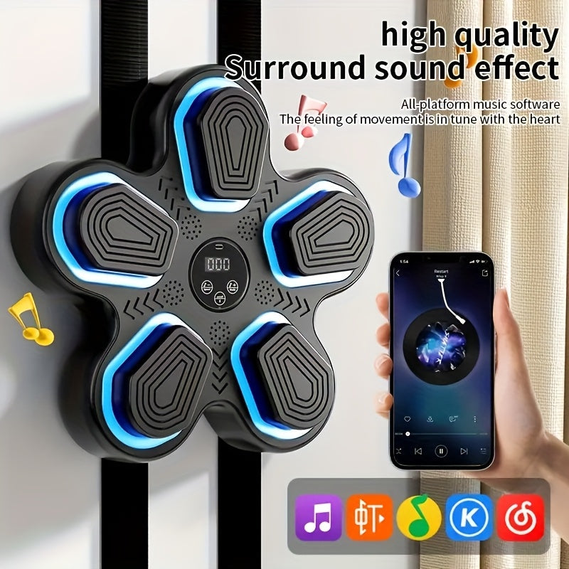 Electronic Music Wall-Mounted Boxing Machine-3