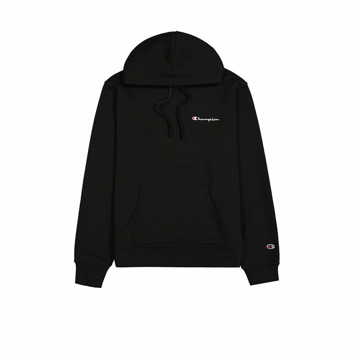 Men’s Hoodie Champion Hooded Sweatshirt Black L-0