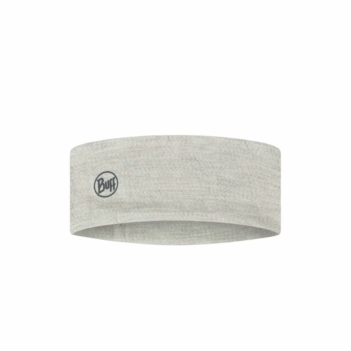 Buff Haarband/zweetband Solid Cloud Grey
