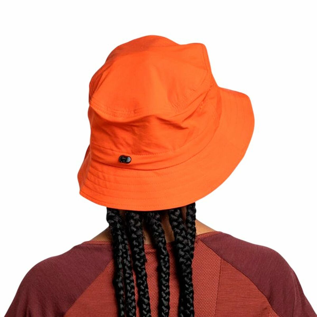 Hat Buff Solid Poppy L/XL-1