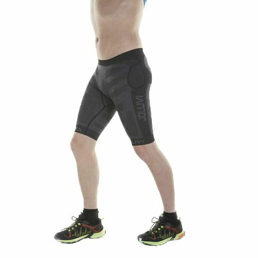 Heren Sportlegging Joluvi Pro Black Short