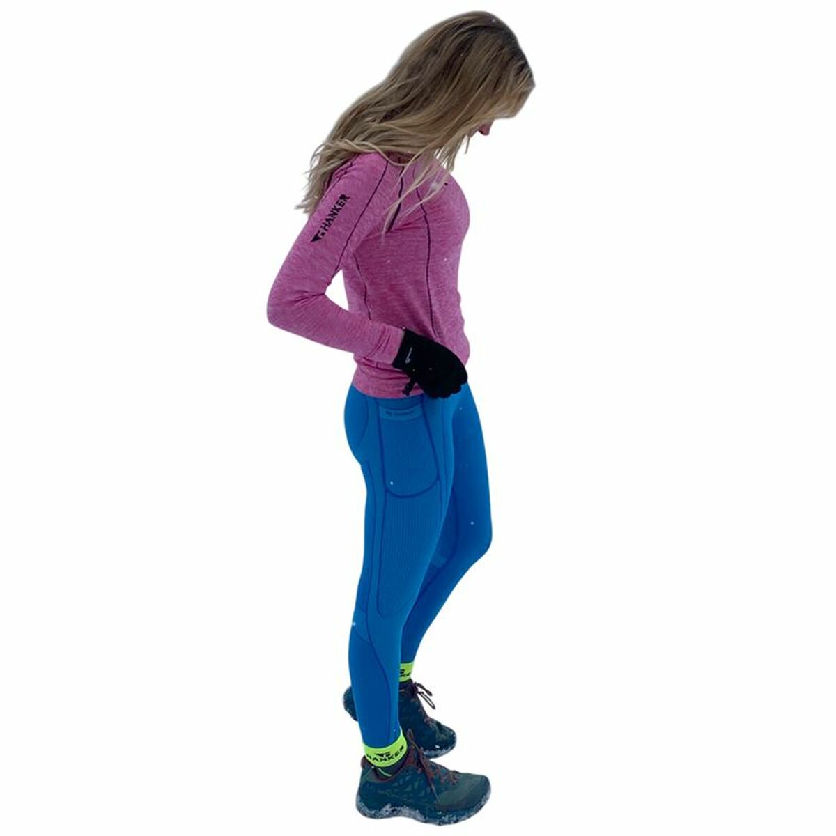 Hanker Woma Blue Dames Sportlegging