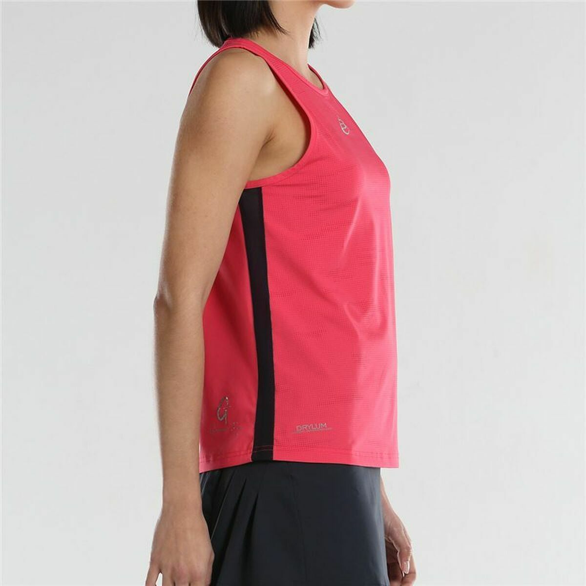 Crimson Red Short-sleeve Sport T-shirt Bullpadel Unase (XS en M)