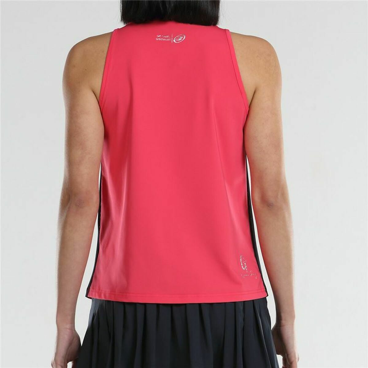 Crimson Red Short-sleeve Sport T-shirt Bullpadel Unase (XS en M)