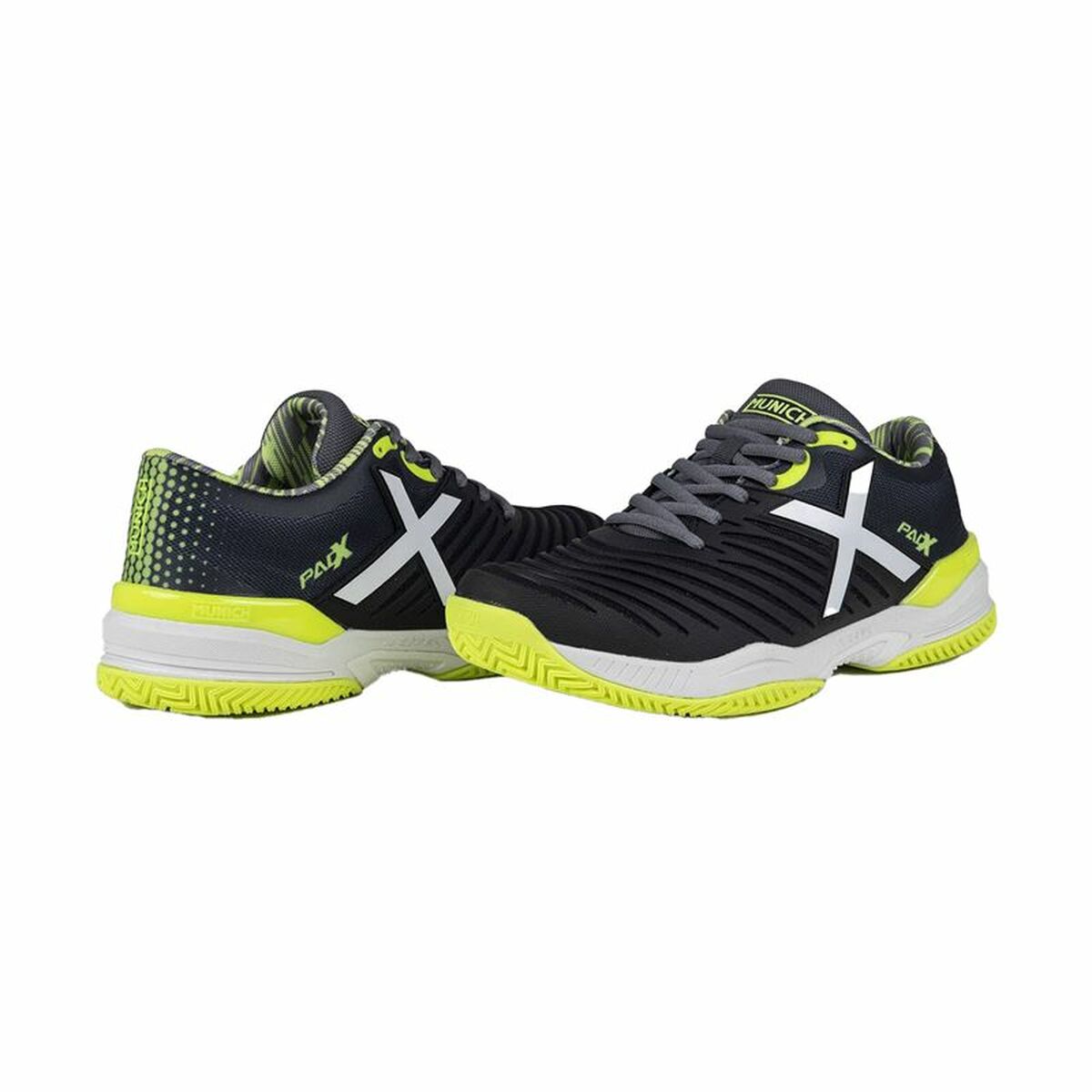 Adult's Padel Trainers Munich Padx 48 Black-2