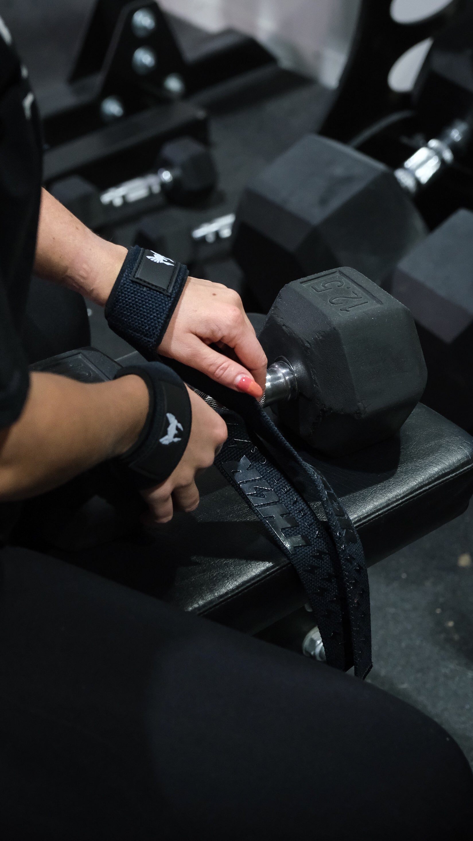 Lifting Straps | Extra Grip | Viking Blue | Thor Athletics-1