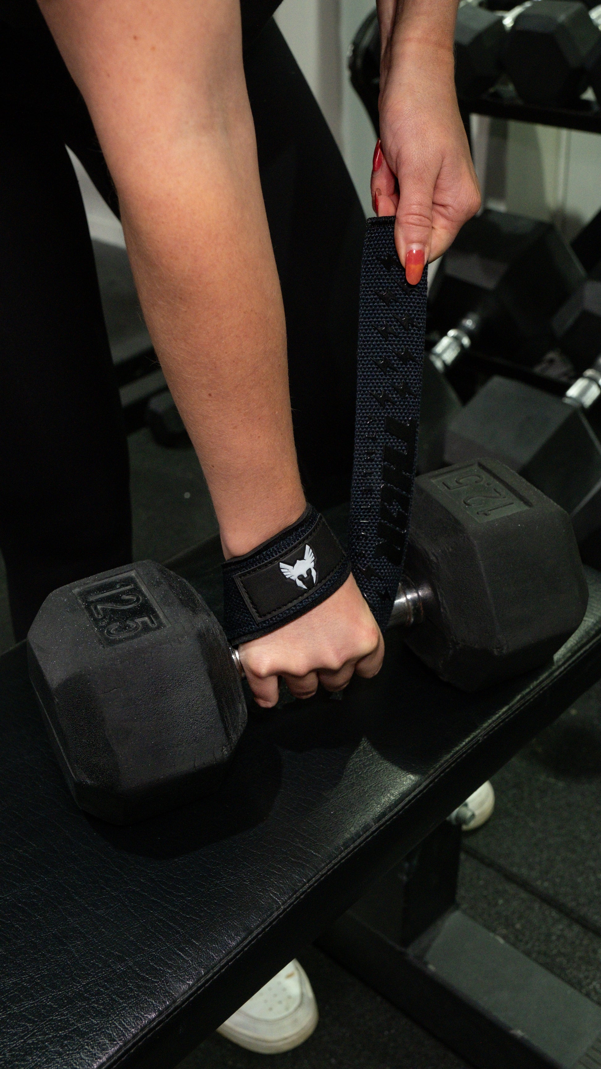 Lifting Straps | Extra Grip | Viking Blue | Thor Athletics-2