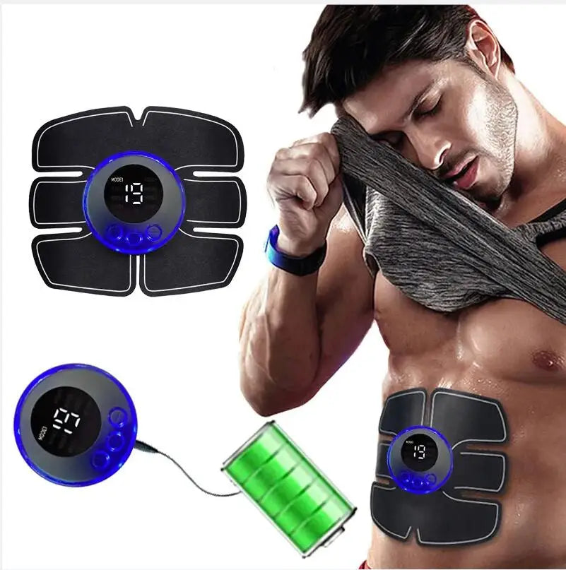 Abdominal Muscle Stimulator USB Rechargeable Training Patch-2