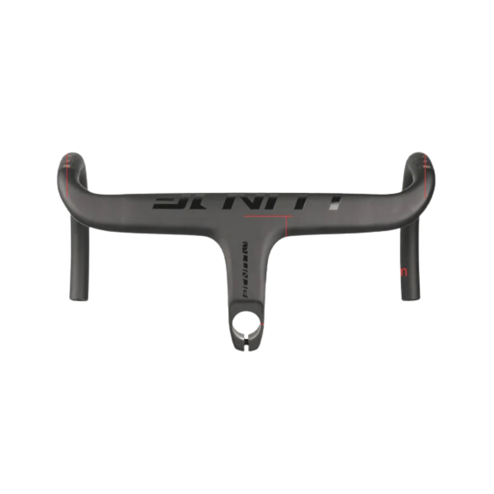 Road Bike Full Carbon Fiber Stem & Integrated Handlebar-0