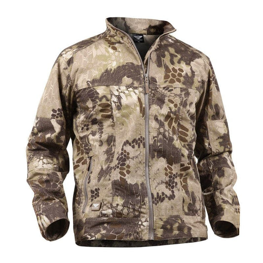 Ripstop Waterproof Windbreaker Mountain Camo Coat FXZ