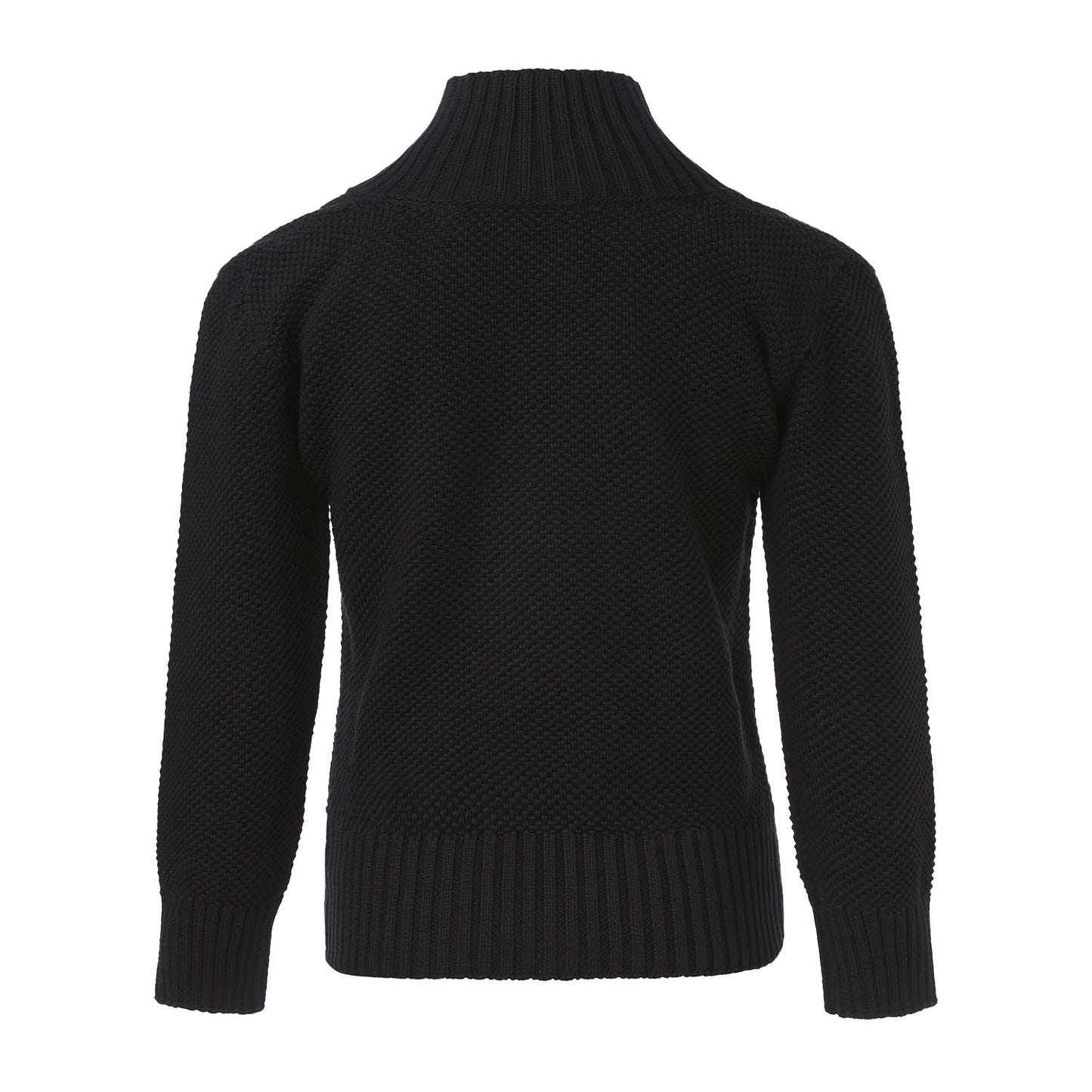 Knitted Black Sweater